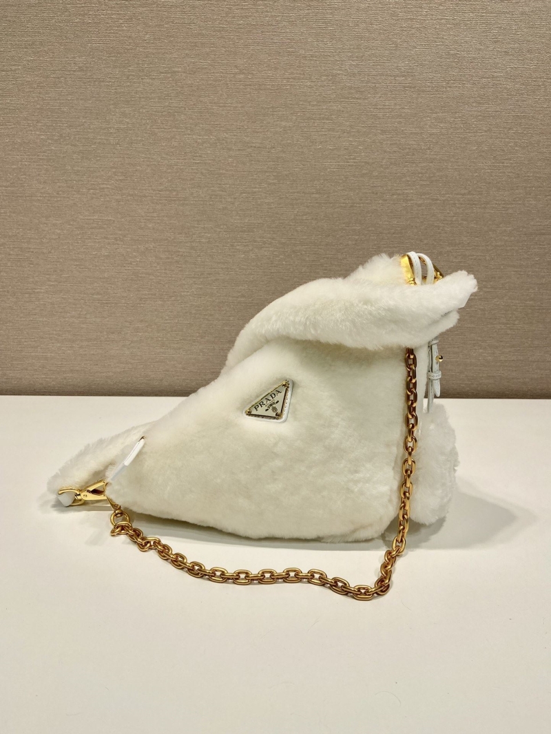 Pra*a triangle pouch